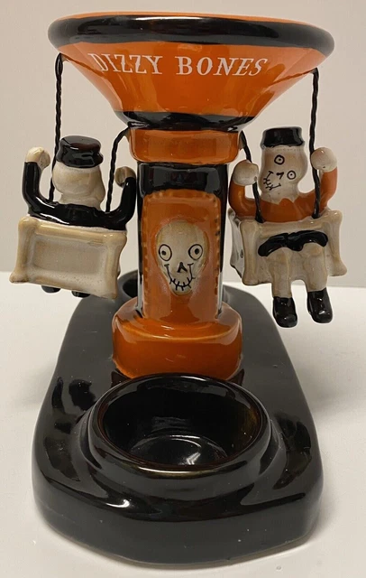 Yankee Candle Boney Bunch Dizzy Bones Swing Tealight Holder Tea Light New In Box