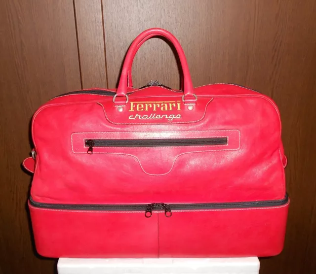 FERRARI SCHEDONI Challenge Racer's BAG!  **Extremery Rare!! ** Free shipping!**