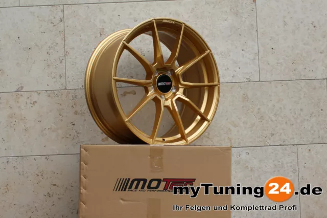 19" Motec Ultralight (MCR2) Gold - 8x19 ET48 5x112