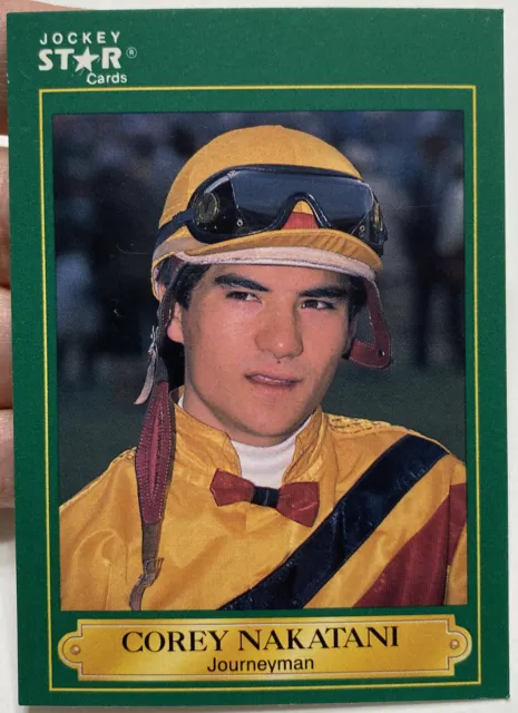 1991 Corey Nakatani Journeyman Jockey Star Cards Horse Racing #149