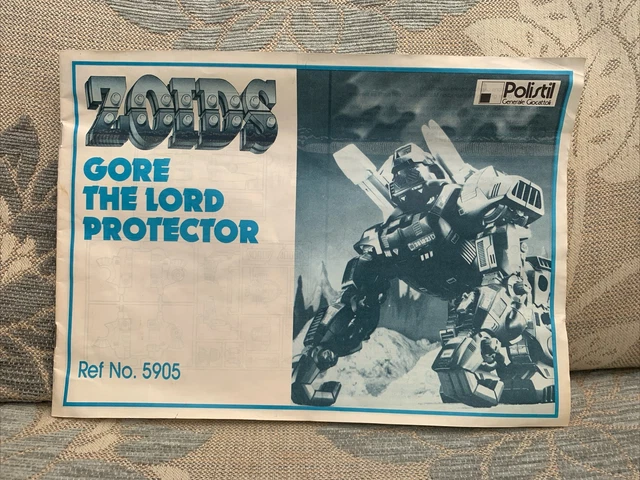 Bien lire Zoids Gore the Lord protector Iron Kong - 1986 Tomy