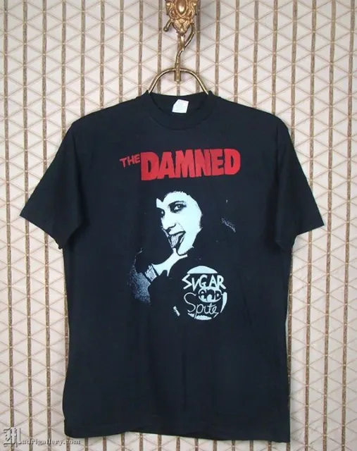The Damned Band Vintage Rare Goth T-shirt For Unisex LAN4914