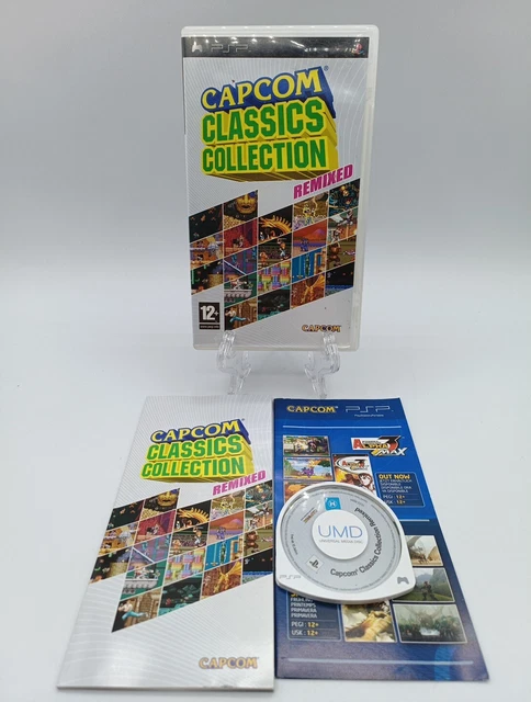 Capcom Classics Collection Remixed (PSP Essentials, neuf sous blister) - Jeux vidéo