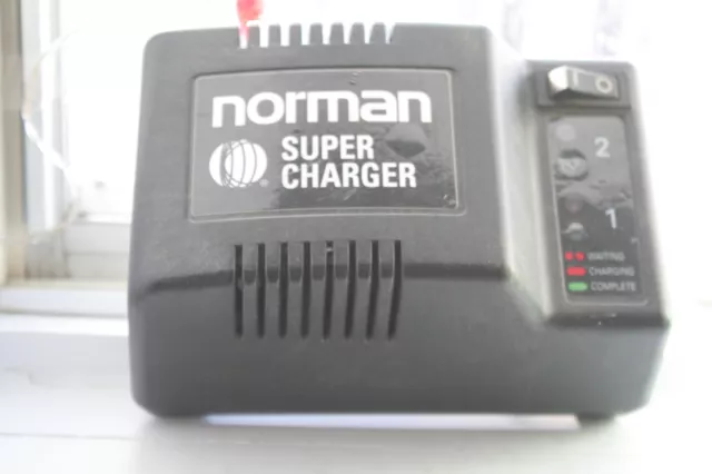Norman Delta super charger Battery charger W /power and 400B charging cord  grt
