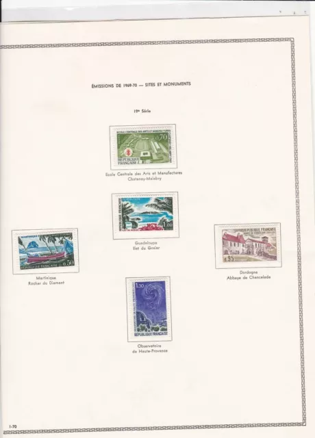 france stamps page ref 17055