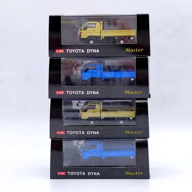 Master 1:64 Toyota Dyna Light Truck Double Row Seat Chassis Diecast Toys Models