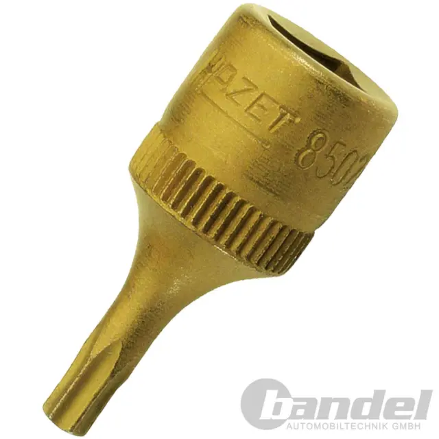 HAZET Tx-Schraubendreher Función- Llave de Tubo 1/4" Pulgadas INNEN-TX-T30