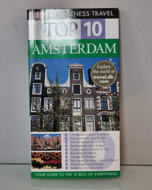 DK Eyewitness Top 10 Travel Guide Amsterdam by DK (Paperback, 2009)