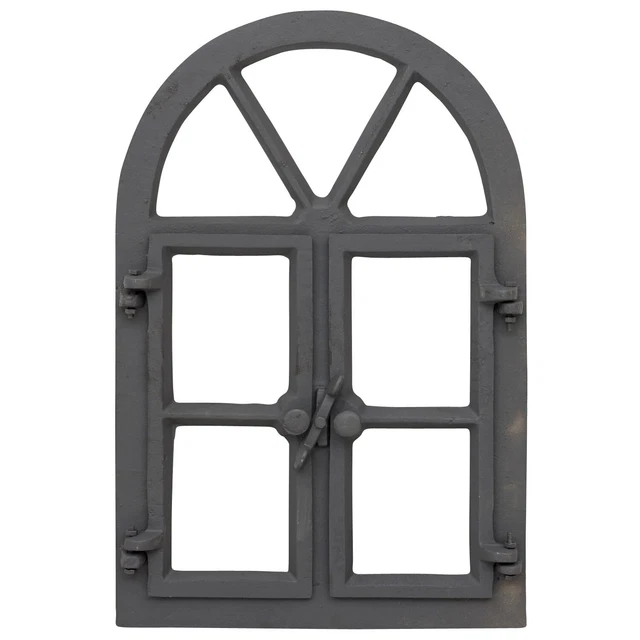 Fenêtre avec grlle en fer forgé | Wndows and doors, Wndow grll