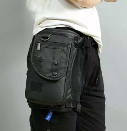 BORSA CINTURA GAMBA Marsupio Uomini Militare Tattico Moto Viaggio