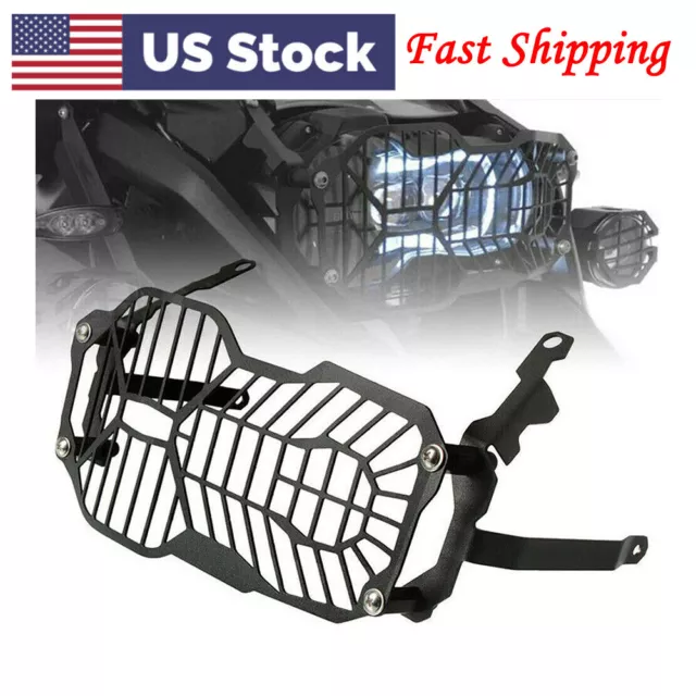 Front Headlight Grill Cover Guard Protector For BMW R1200GS Adventure 2013-2018