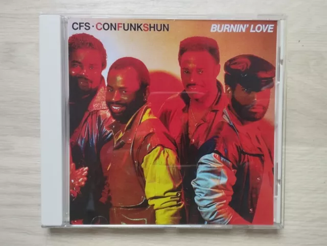 CON FUNK SHUN Burnin' Love 1986 CD Expanded +2 Funk Soul