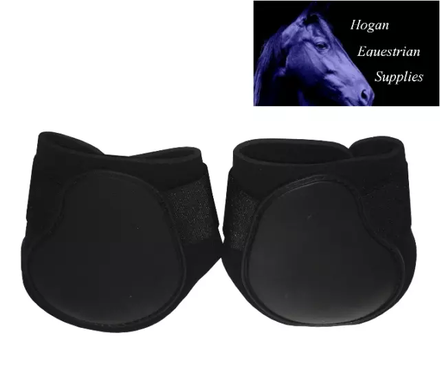 PROTACK FETLOCK BOOTS BLACK pony or full