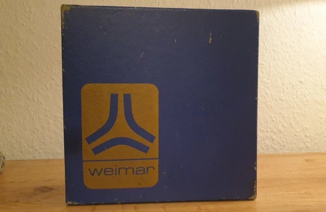 Weimar Quartz | Kaminuhr | Tischuhr | mit  Originalverpackung | DDR 1988 6