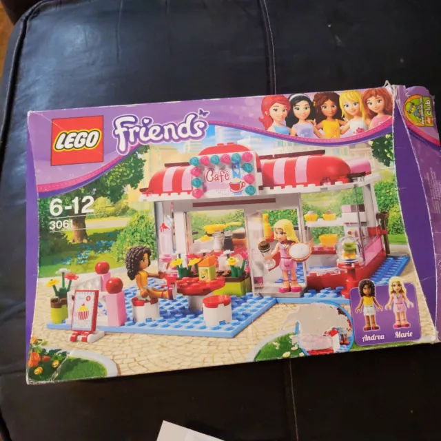 LEGO Friends 3061 Heartlake City Park Cafe  Boxed with instructions