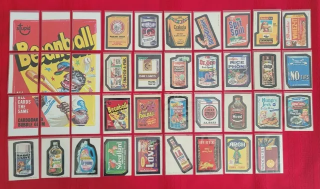 1973 Vintage Wacky Packages 3Rd Series Tan Back Singles  @@ Pick One @@