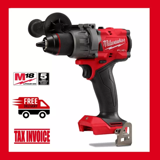 Milwaukee M18FPD3 18V Brushless FUEL GEN 4 Hammer Drill - M18 5 Years Warranty