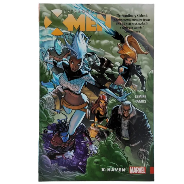 Extraordinary X-Men Vol. 1 : X-Haven by Jeff Lemire (2016, Trade Paperback)