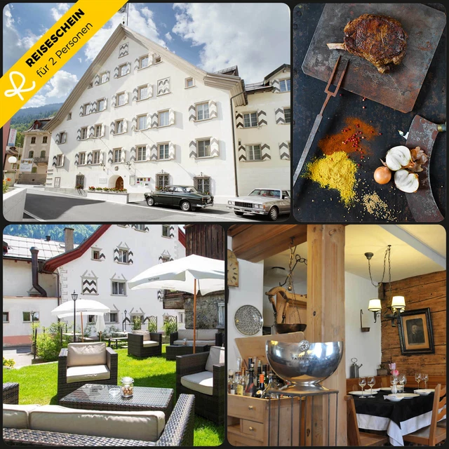 Kurzreise Schweiz 3 Tage 2P im 3* Hotel Wochenende Reisegutschein Hotelgutschein