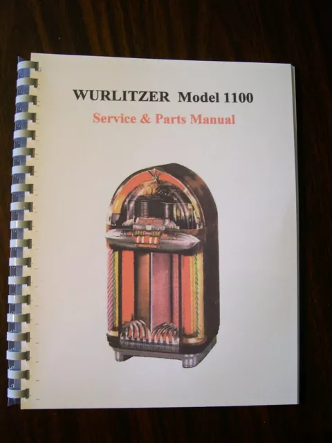 Wurlitzer 1100 Jukebox manual