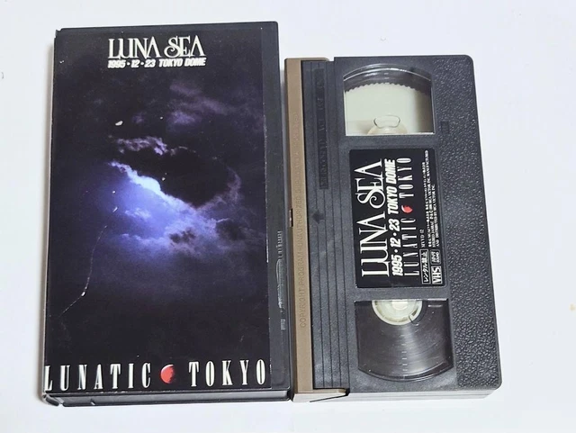 LUNA SEA LUNATIC TOKYO VHS LUNA SEA/LUNATIC TOKYO/1995 Tokyo Dome
