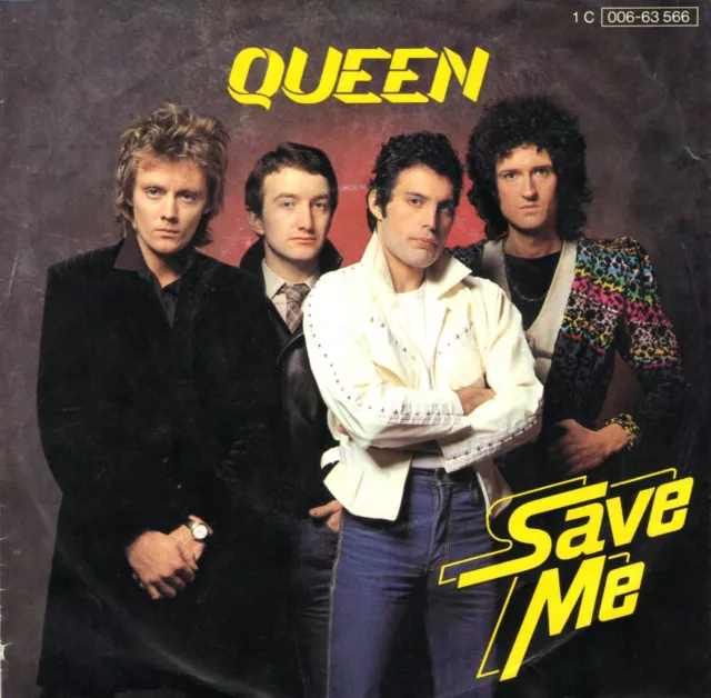 7" Queen – Save Me / Let Me Entertain You / Matrix A1-B1 // Germany 1980