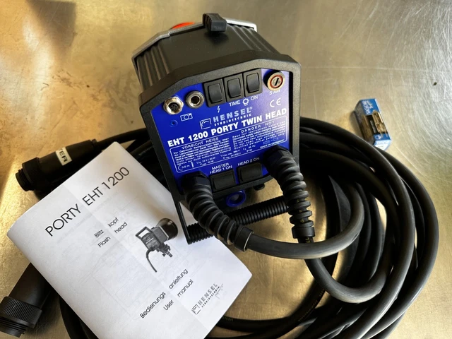 Hensel EH1200 Porty Head Lot