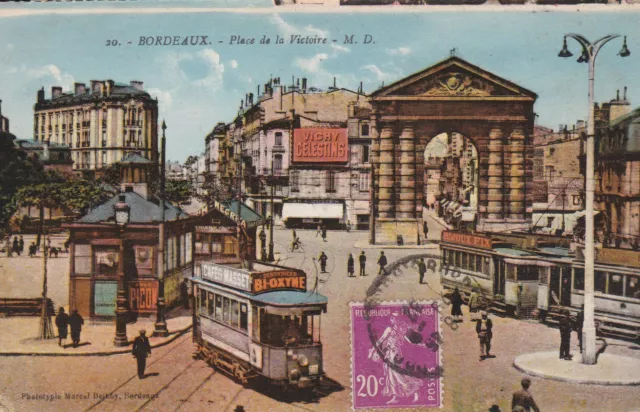 Cpa Bordeaux Place De La Victoria