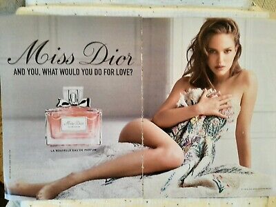 Dior Miss Dior de 2018 Dior Publicité papier Parfum Perfume Ad  C 