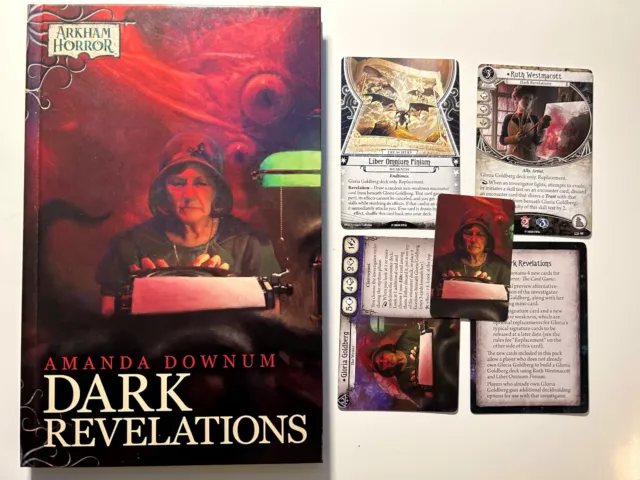 ARKHAM HORROR LCG ++ Dark Revelations ++ Novel with Promo Cards