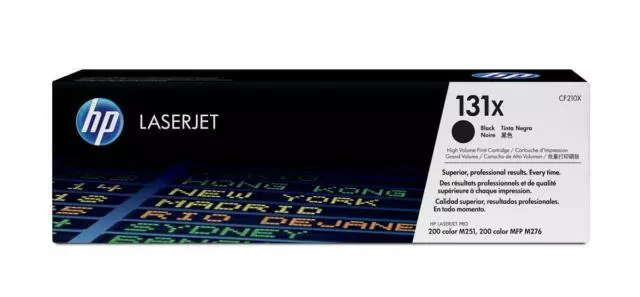 Genuine HP Toner CF210X 131X Black LaserJet Pro 200 Color M251n M276n  A-