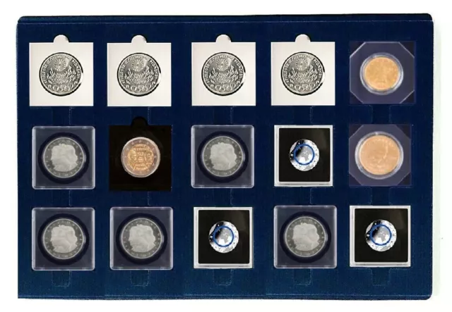 Look 1169-1187 valise monnaies Premium Noyer Design Pour 90 etuis numismatiques 2
