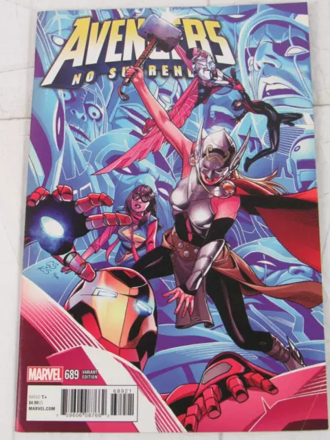 Avengers #689b June 2018 Marvel Comics Chris Sprouse Variant