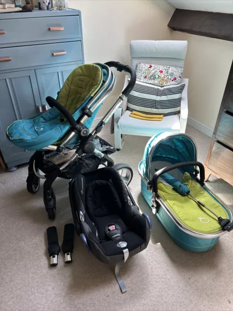 icandy peach travel system pram pushchair carrycot carseat