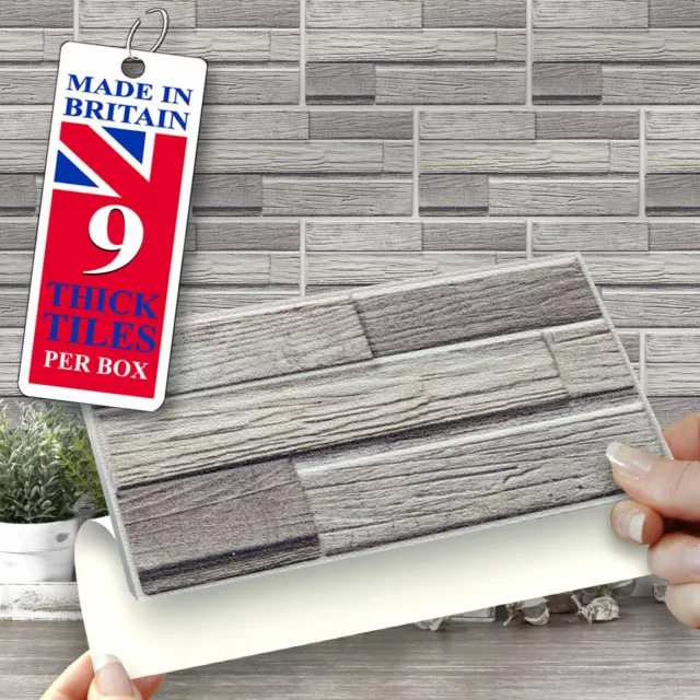 Self Adhesive Natural Cork Wall Tiles - 300 mm x 300 mm - 10 mm Thick