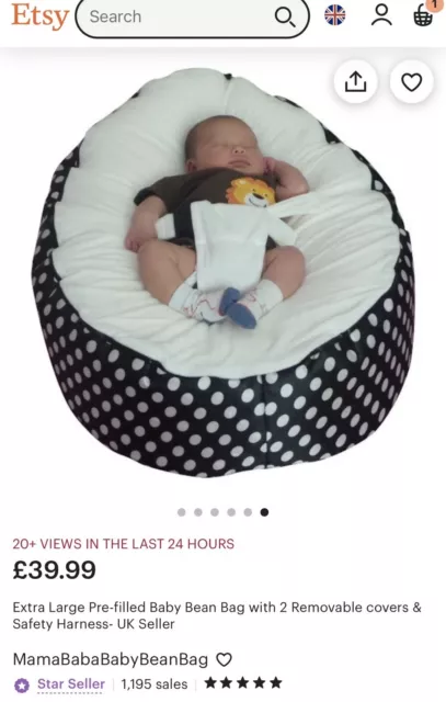 Mamababa Baby Beanbag