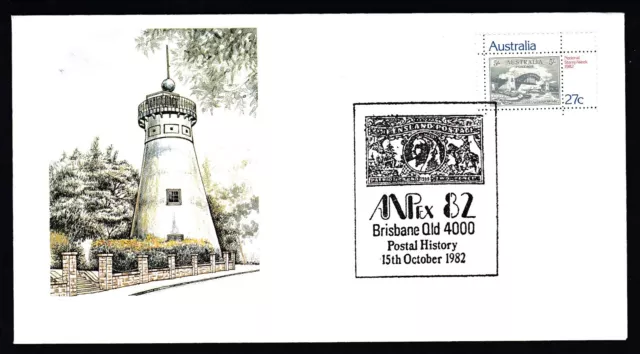 1982 Anpex Brisbane Decimal Stamp Commemorative Cover #D90