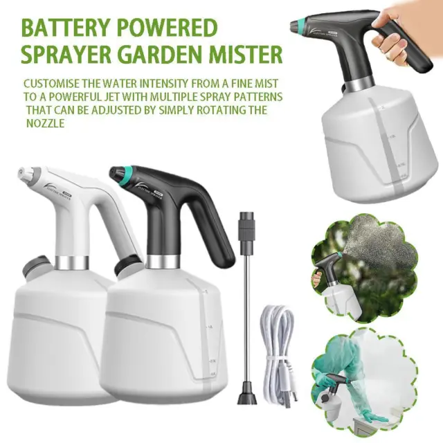 Compact Automatic Spray Bottle with Electric Charging Station{ D2Q9