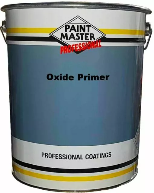 Paintmaster Heavy Duty Anti Corrosion Oxide Primer Red - Grey - Wood - Metal !