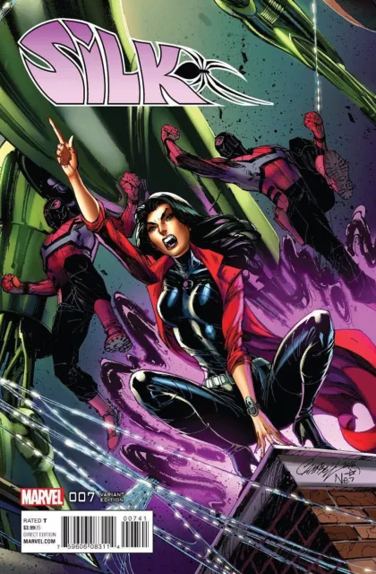 Silk 7 V2 2015 J Scott Campbell Connecting Cover C Variant