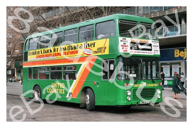 BUS PHOTOGRAPH UNITED COUNTIES TNH 871R [871] £1.60 - PicClick UK