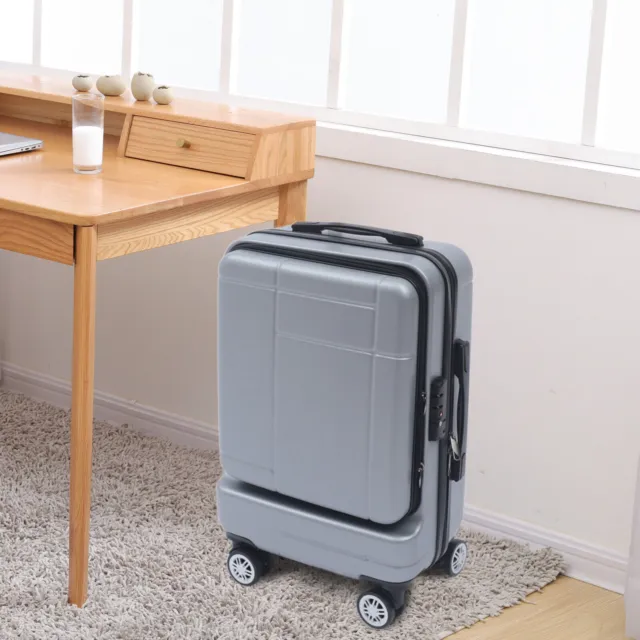 Spinner Carry-on Luggage Suitcase Wheels Travel Hardside Tsa Lock Expandable 20"