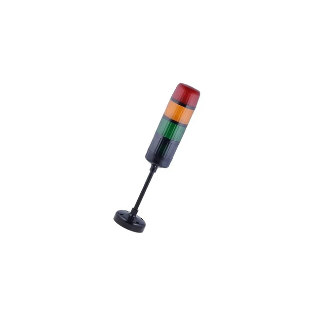 ONPOW HBJD-40 Signalampel – 40mm, 24V AC/DC LED Rot/gelb/grün, Dauerlicht, Für Maschinen Und Anlagen
