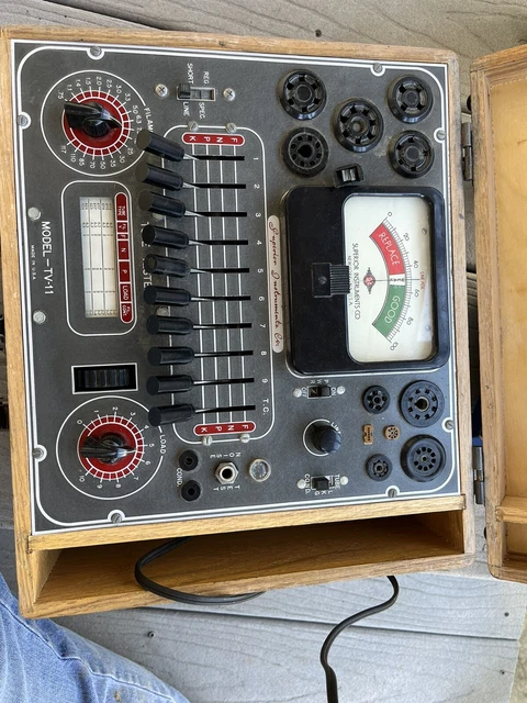 superior instruments tube tester Model TV-11