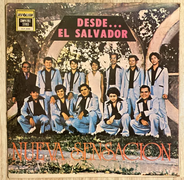 Desde El Salvador NUEVA SENSACION LP Latin Vinyl Discolando G
