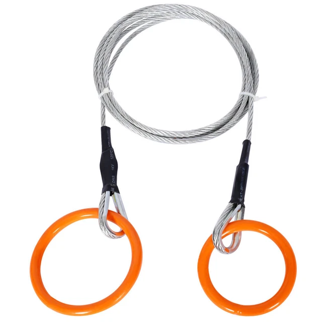 Log Choker Cable with Tow Ring; 10 feet long