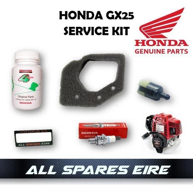 VÉRITABLE OEM HONDA GX25 Kit Entretien Moteur Air, Carburant Filtre