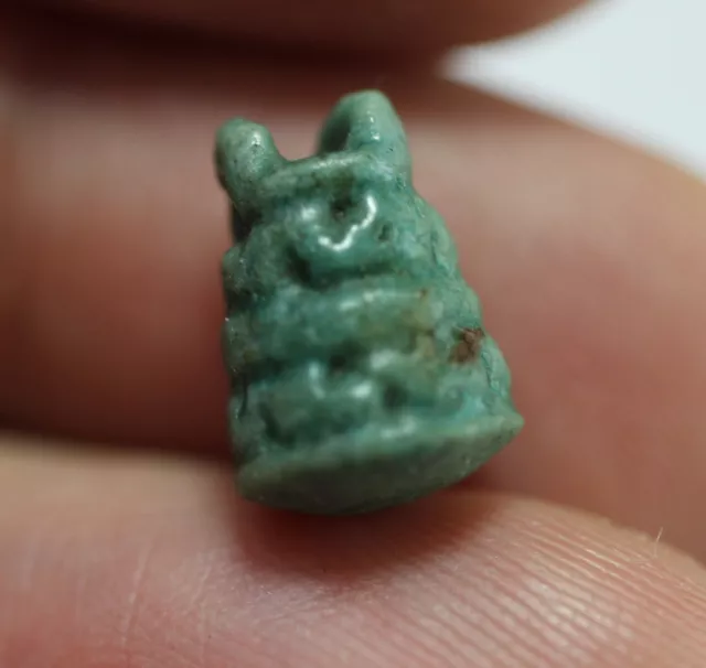 Zurqieh -Ad10864- Ancient Egypt. Faience Amulet. 600 - 300 B.c