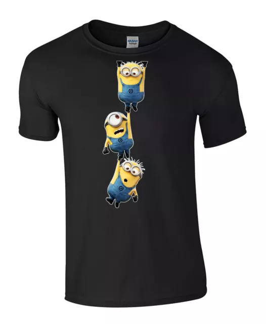 T-Shirt Maglia Minions Cattivissimo Me Idea Regalo Cartoon Vintage