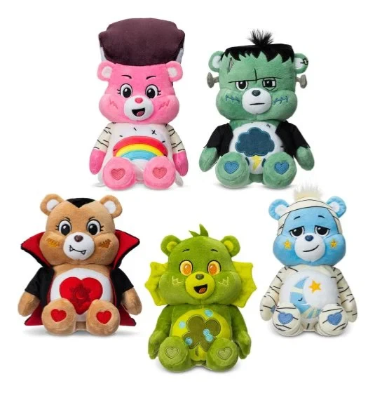 CARE BEARS 22CM Plush Monsters Halloween toy Dracula Frankenstein